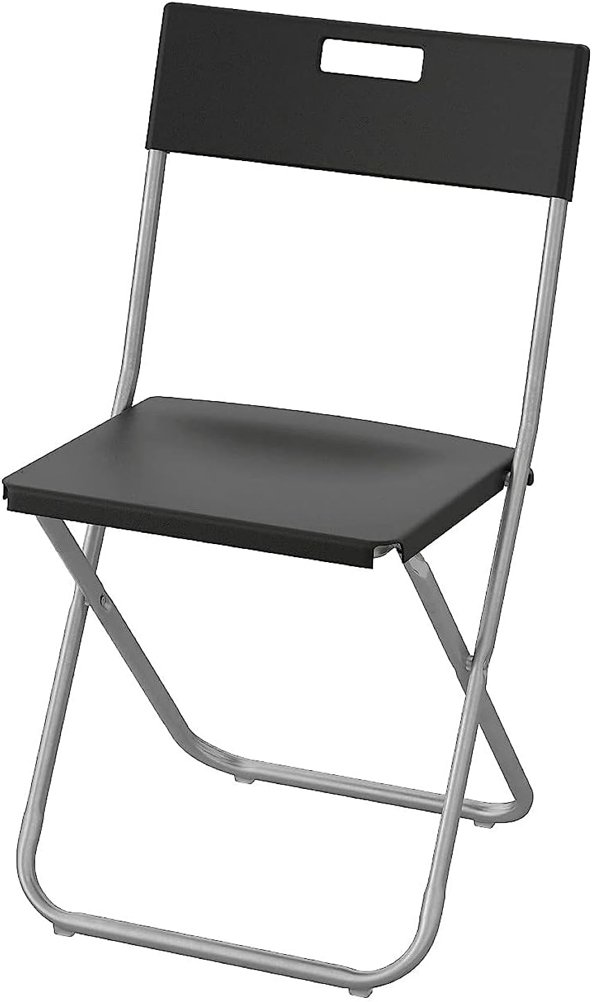 Black Folding Chair (4) Q68745