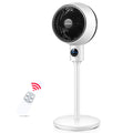 Electric Fan Floor Standing Swing Head Air Circulation Fan Remote Control D4425