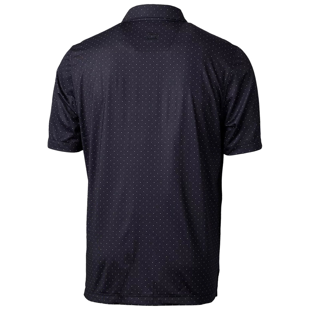 Men's Black Stretch Polo N9404