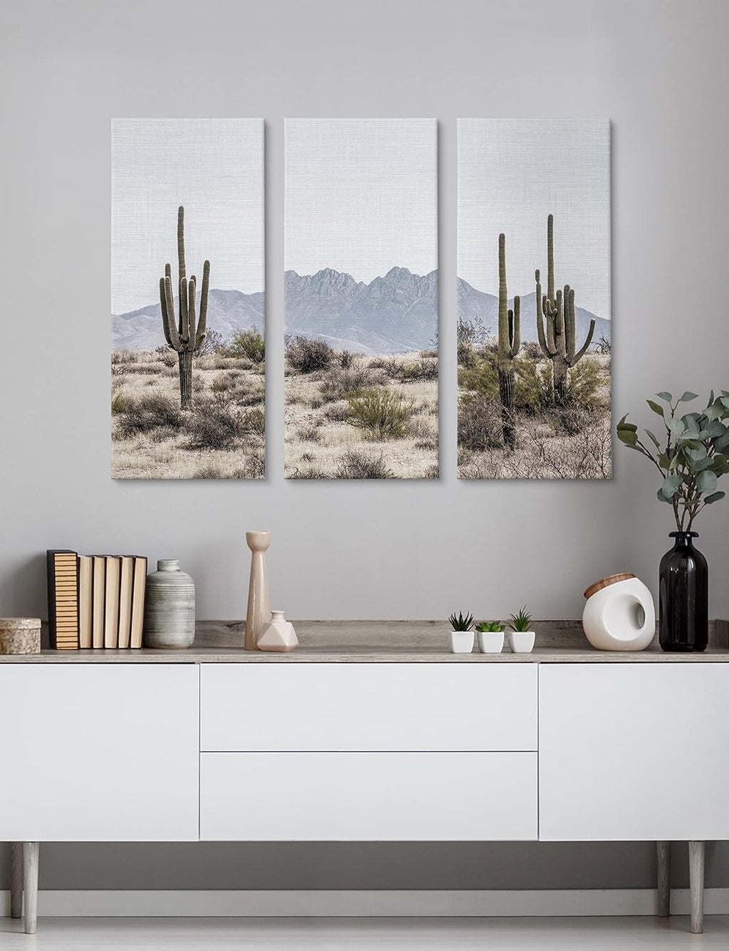 3 Piece 12 x 28 Canvas Wall Art Set J1474