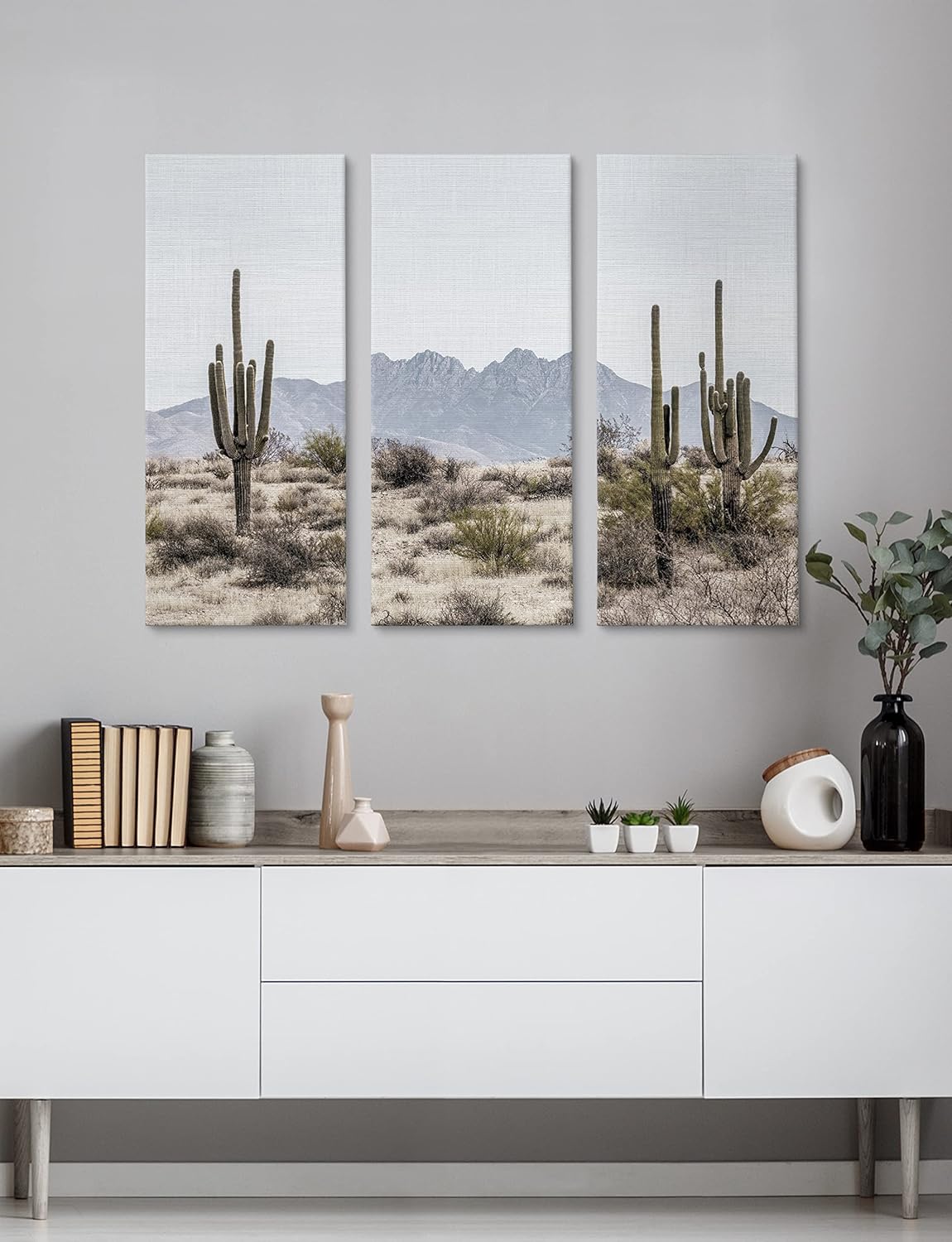 3 Piece 12 x 28 Canvas Wall Art Set J1474