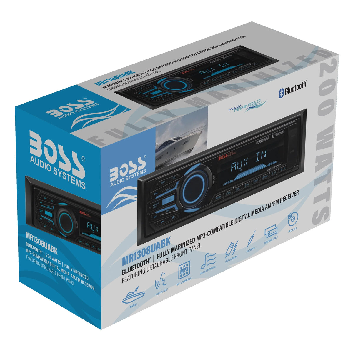 Marine Receiver with Bluetooth USB SD G7637