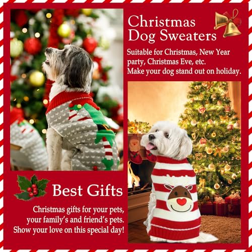 4 Pack Dog Christmas Sweater Q253469
