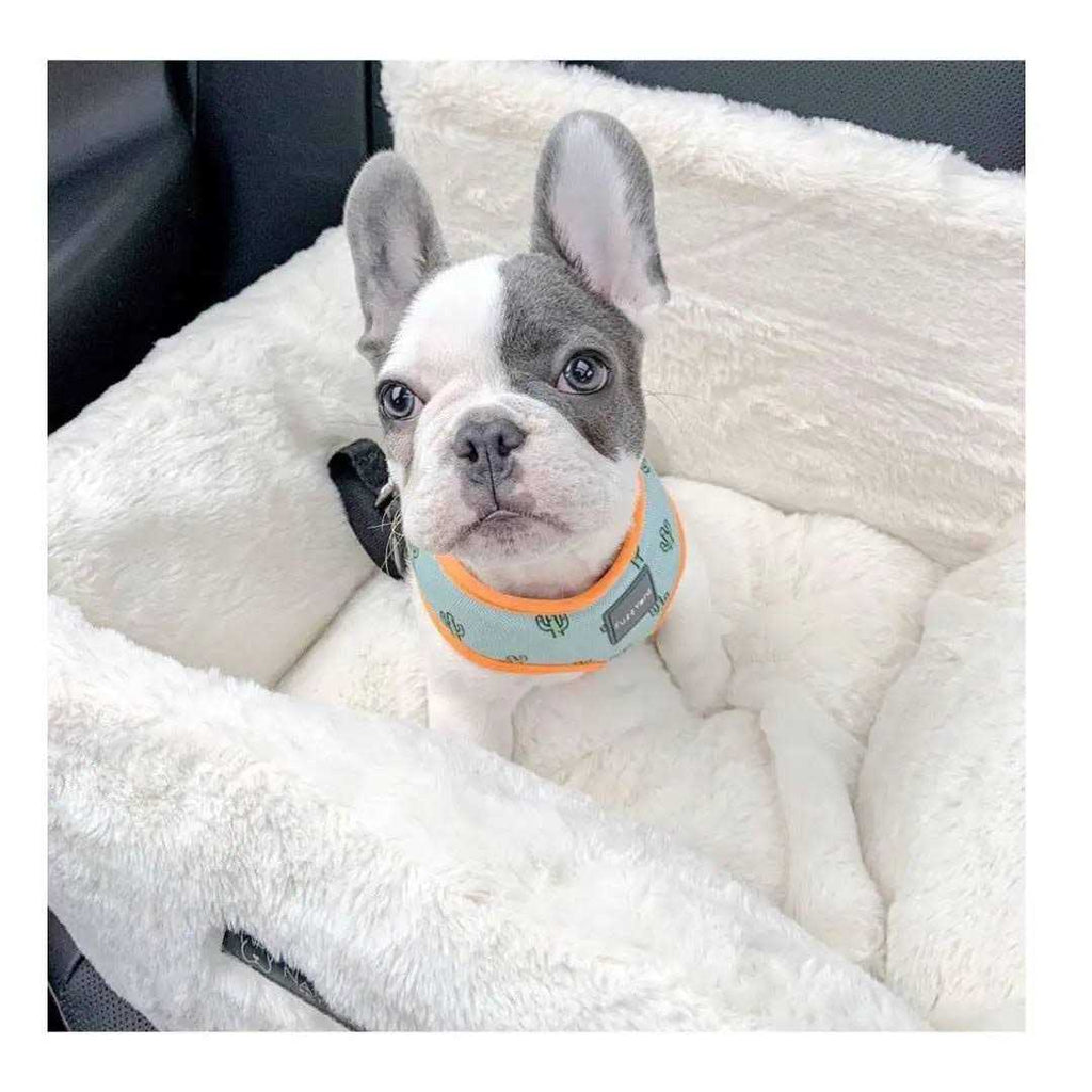 Ivory Dog Car Seat Bed A44784