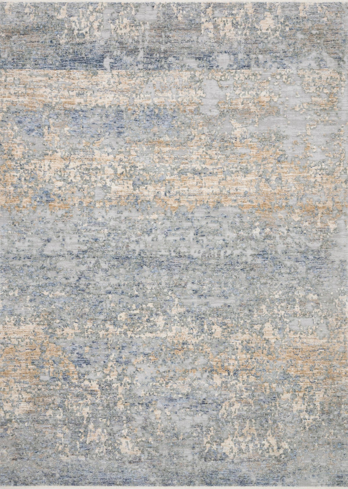 Blue Gold 6'3 x 8'10 Rug B7705
