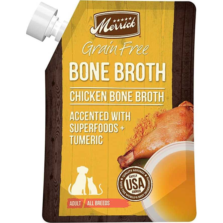 Chicken Bone Broth Grain-Free Dog Food Topper X67369