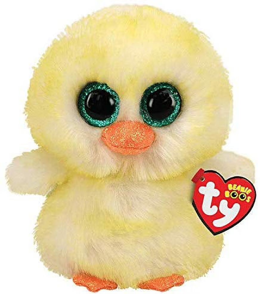 6" Plush Chick with Glitter Eyes K63001