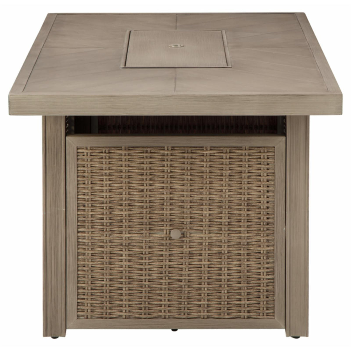 Rectangular Fire Pit Table in Beige C384624