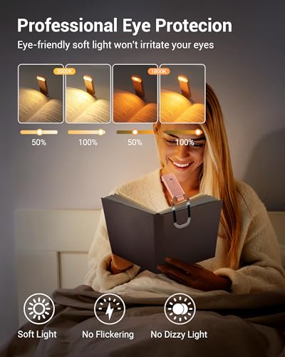 USB Rechargeable Clip on Book Light M37983