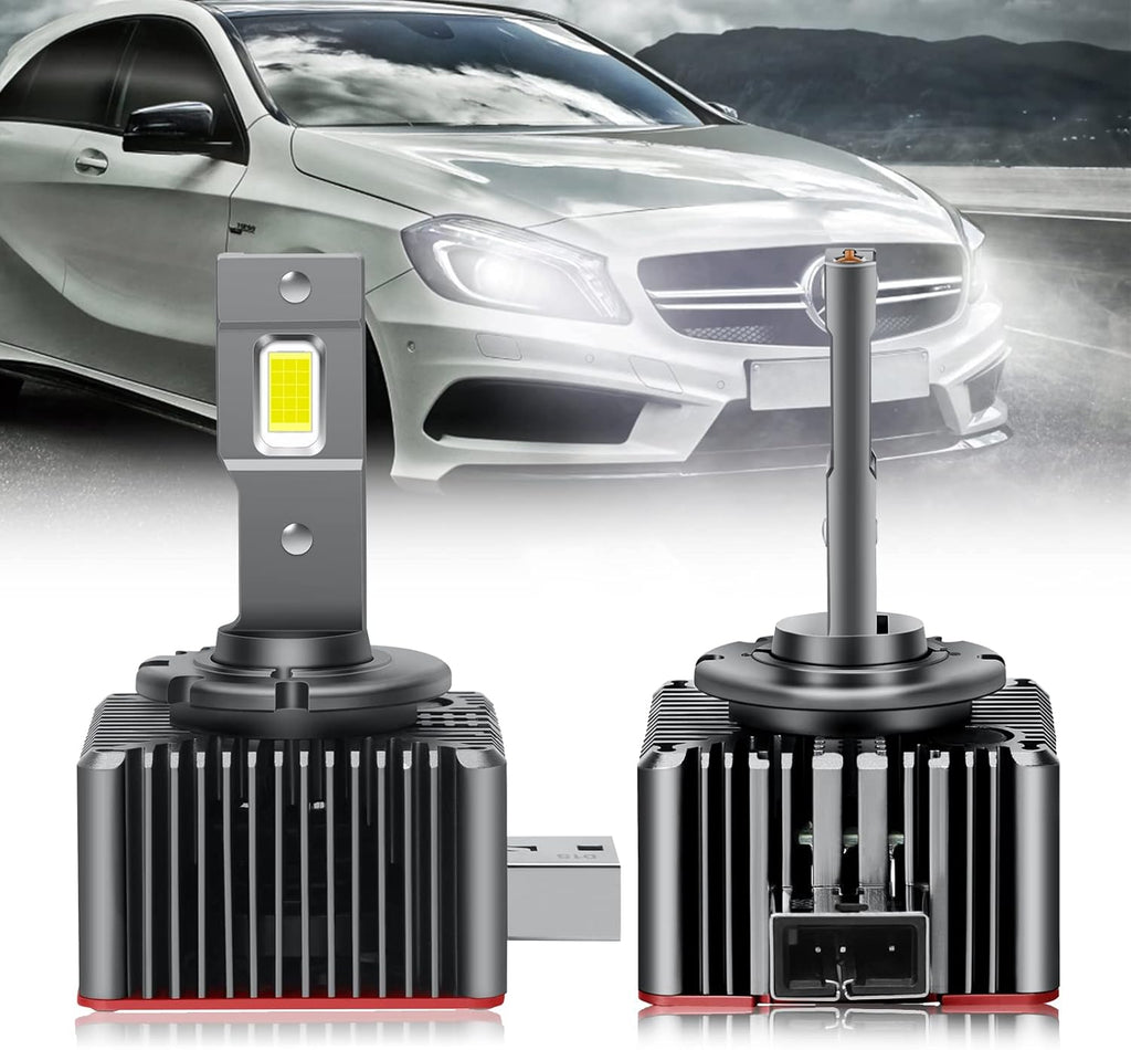 D1S LED Headlight Bulbs Conversion Kit, 8600LM 6000K 70W T340831