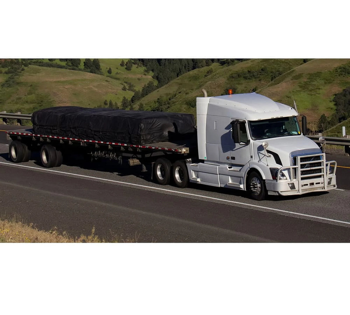 2 Pack 20' x 24' Heavy Duty Flatbed Truck Tarps J7201