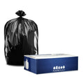 32-33 Gallon Black Trash Bags, 2.3 Mil, 100 / Case J30071
