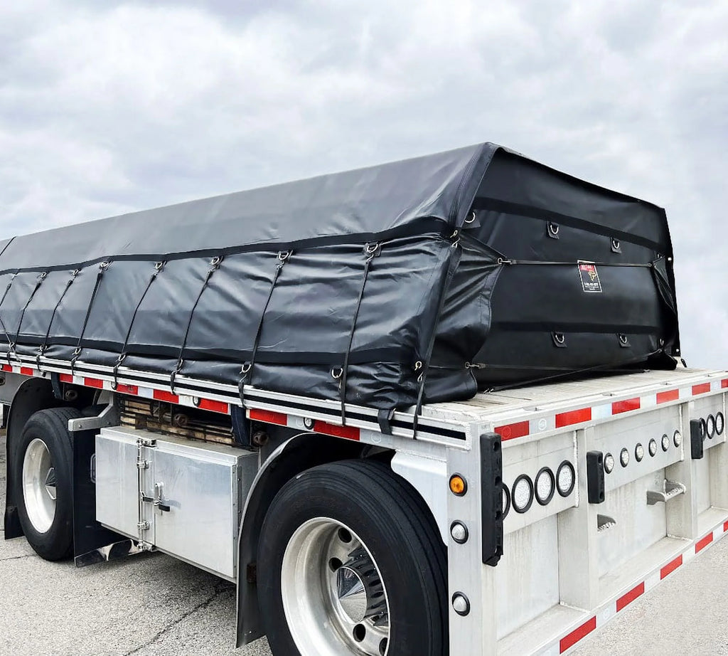 2 Pack 20' x 24' Heavy Duty Flatbed Truck Tarps J7201
