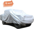 6 Layers Waterproof All Weather Hatchback Car Cover with Zipper Door U3245
