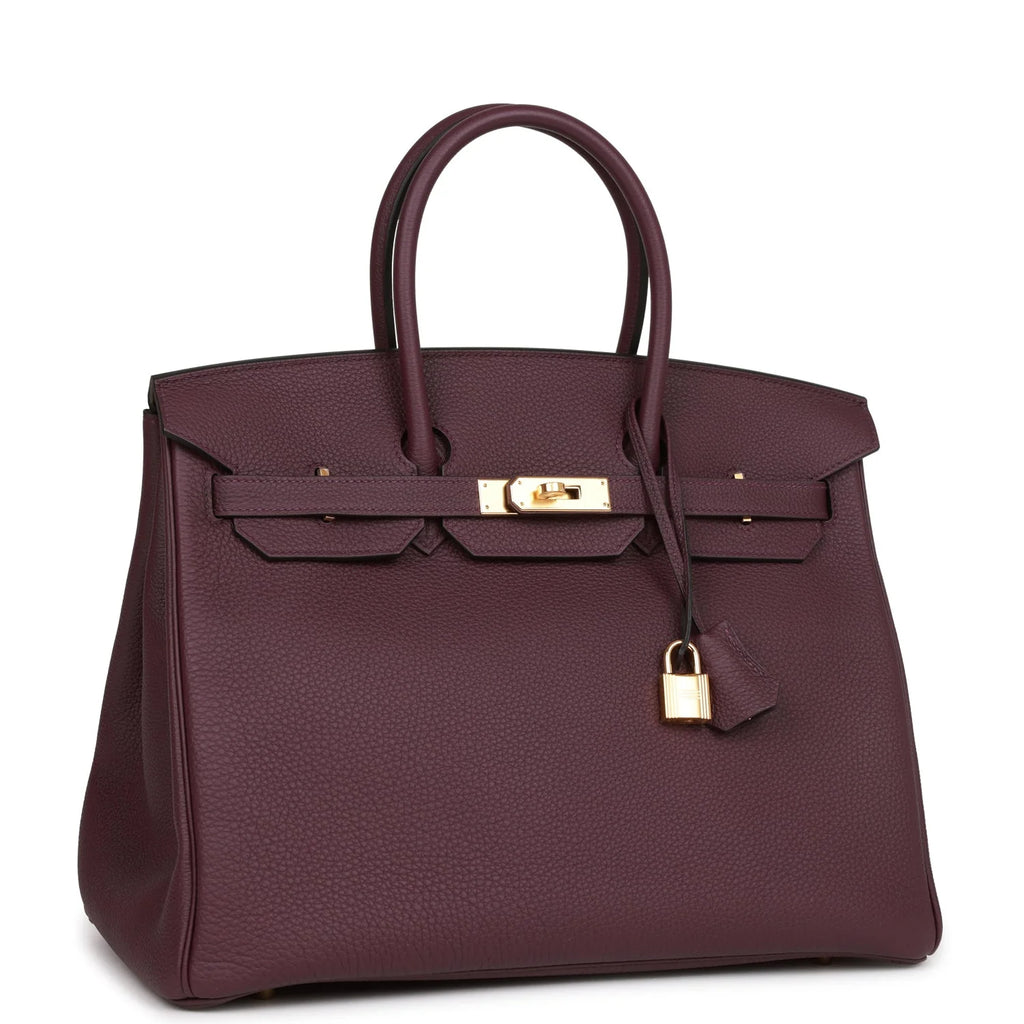Cassis Togo Leather Handbag Z10355