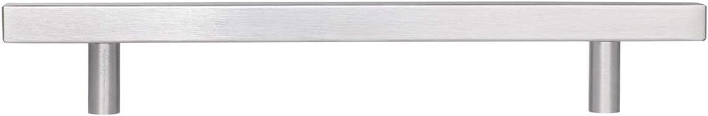 Silver Brushed Nickel 5 Pack Cabinet Pulls 224mm Total Length L123