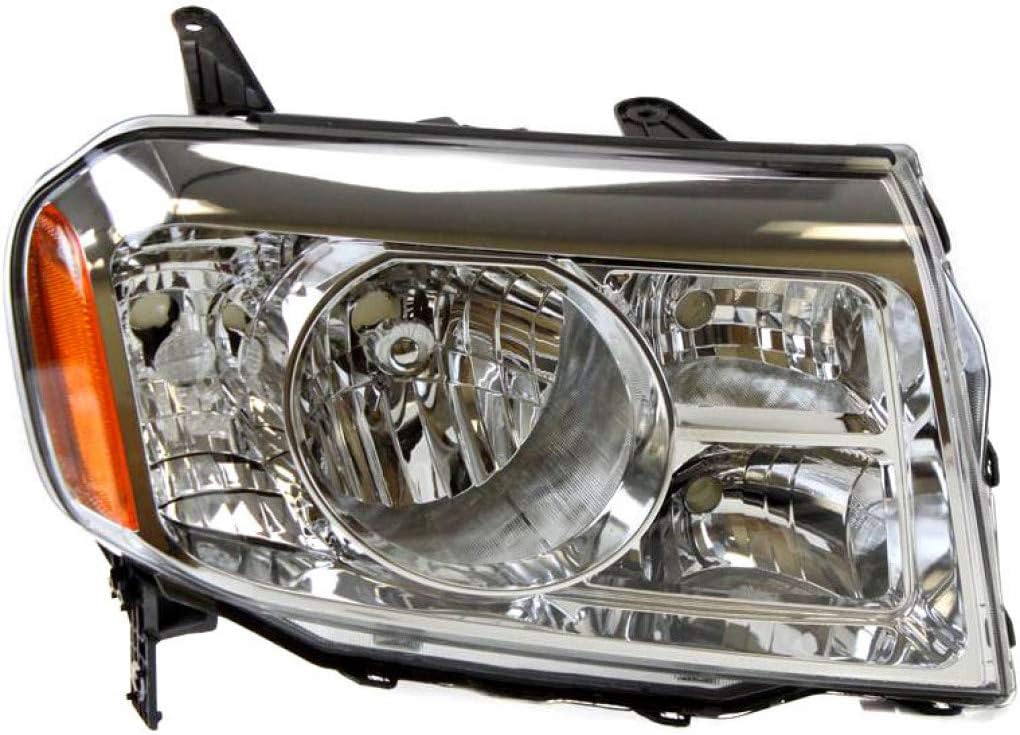 Passenger Side Headlight Assembly for Honda Pilot 2009 2011 J105255