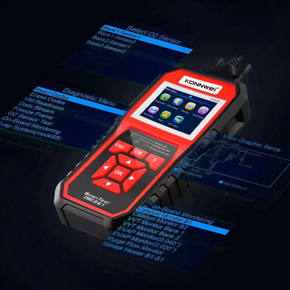 OBDII Scanner Code Reader Car Diagnostic Scan Tool J739