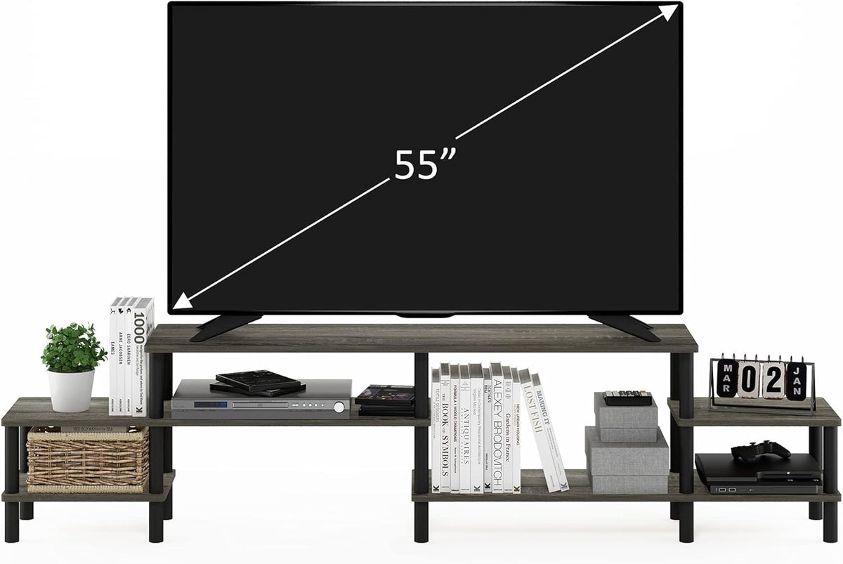 French Oak Entertainment Center for TV up to 58 Inch V984
