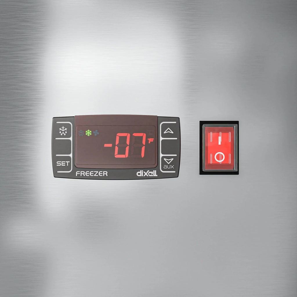 29 in. Stainless Steel Reach-In Freezer 23 cu. ft. X4959