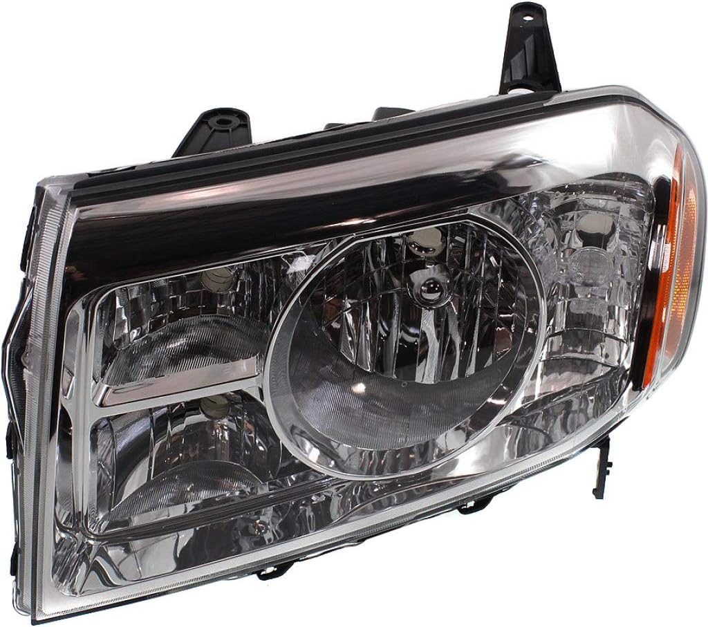 Passenger Side Headlight Assembly for Honda Pilot 2009 2011 J105255