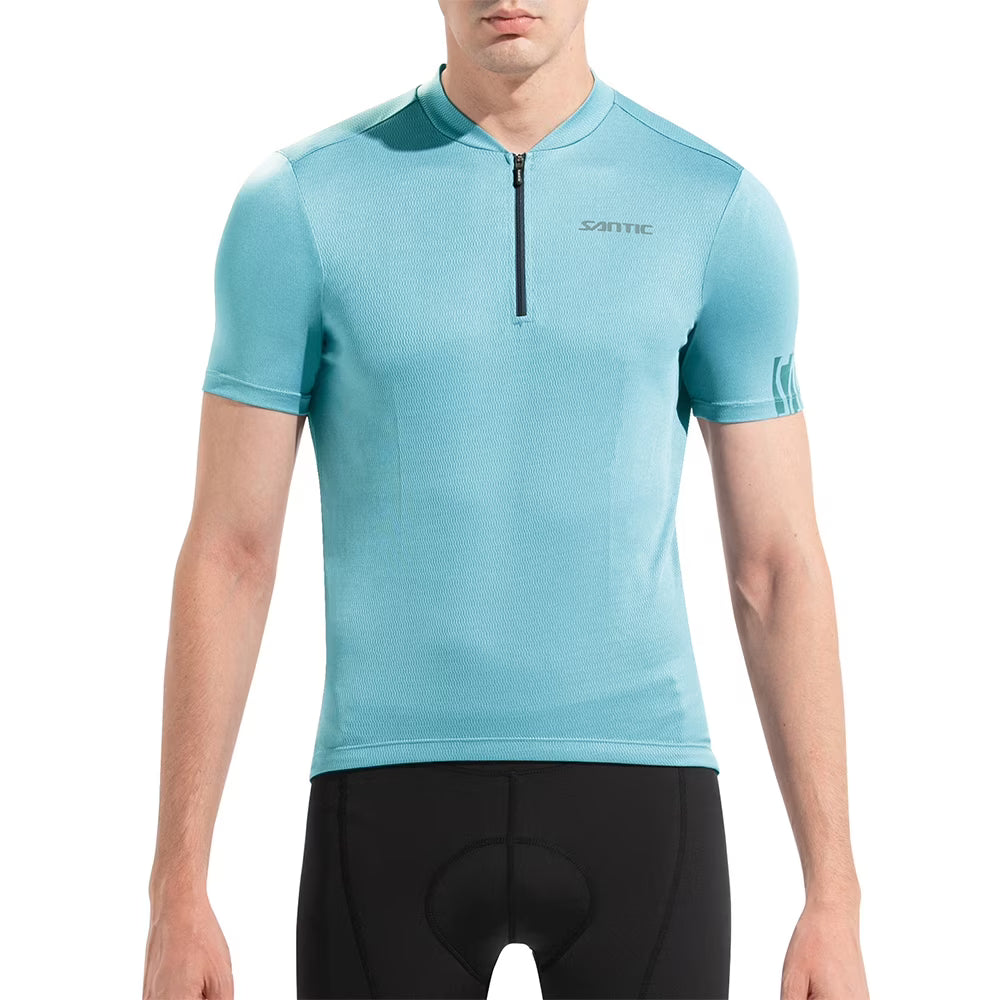 Short Sleeve Cycling Jersey with Three Pockets F63097