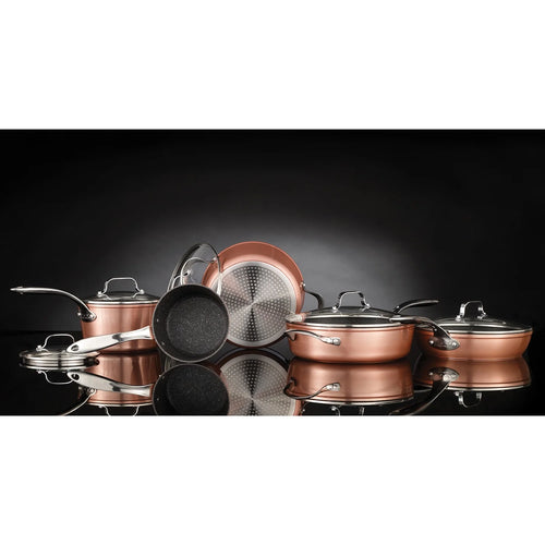 10 Piece Copper Cookware Set O10612