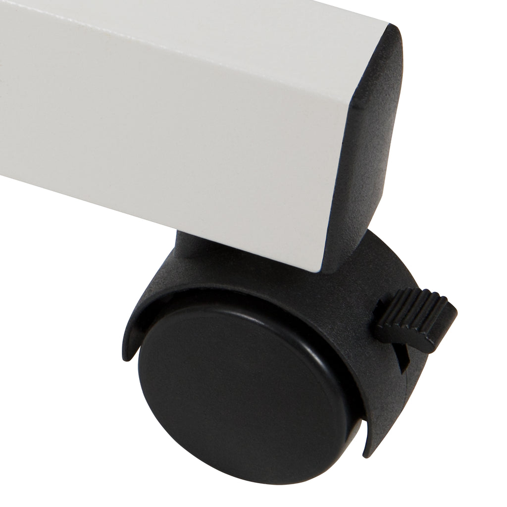 Double-Sided Mobile White Board with Pen Tray N1872