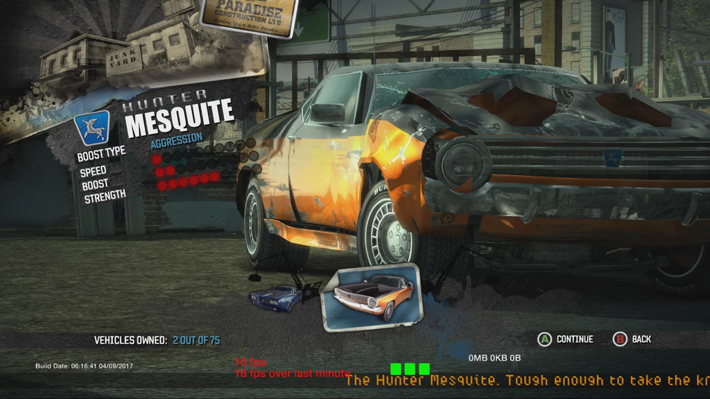 Burnout Paradise Remastered PlayStation 4 X3664