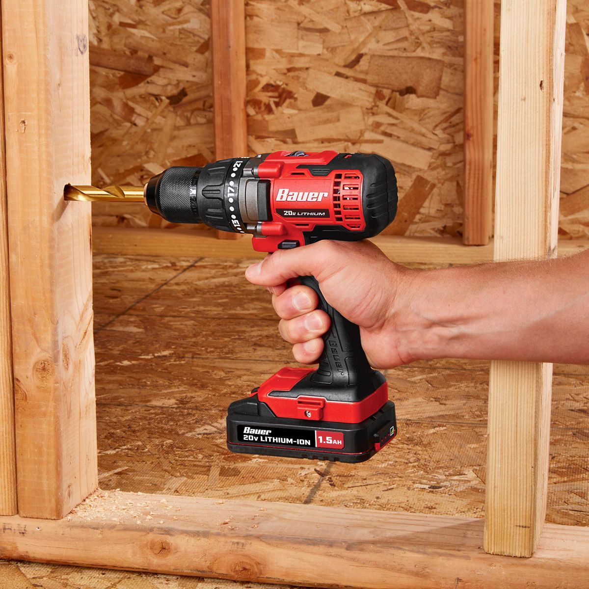 20V Cordless 1/2 in. Drill/Driver Kit with Battery and Charger J3170