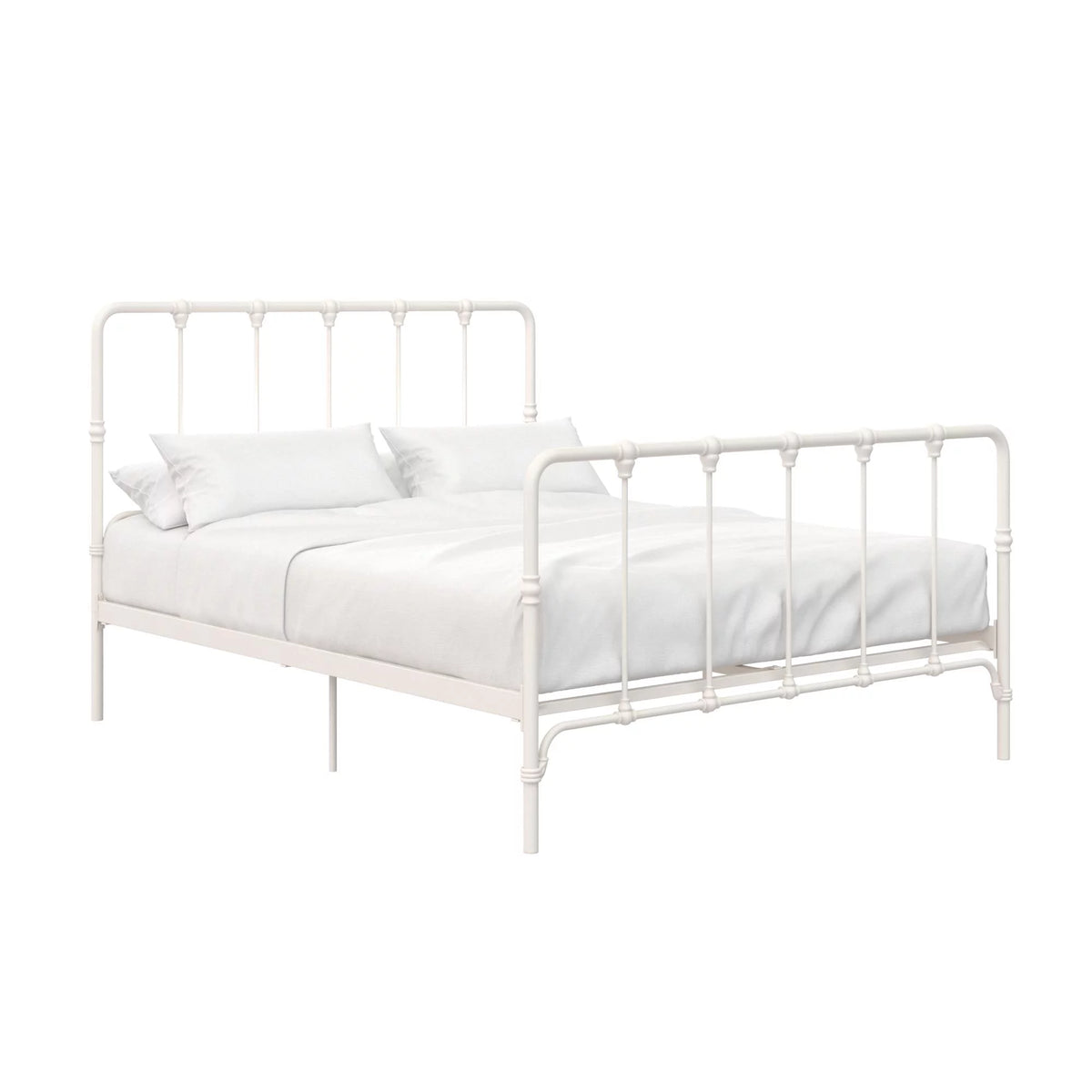 King Gray Metal Bed W33615