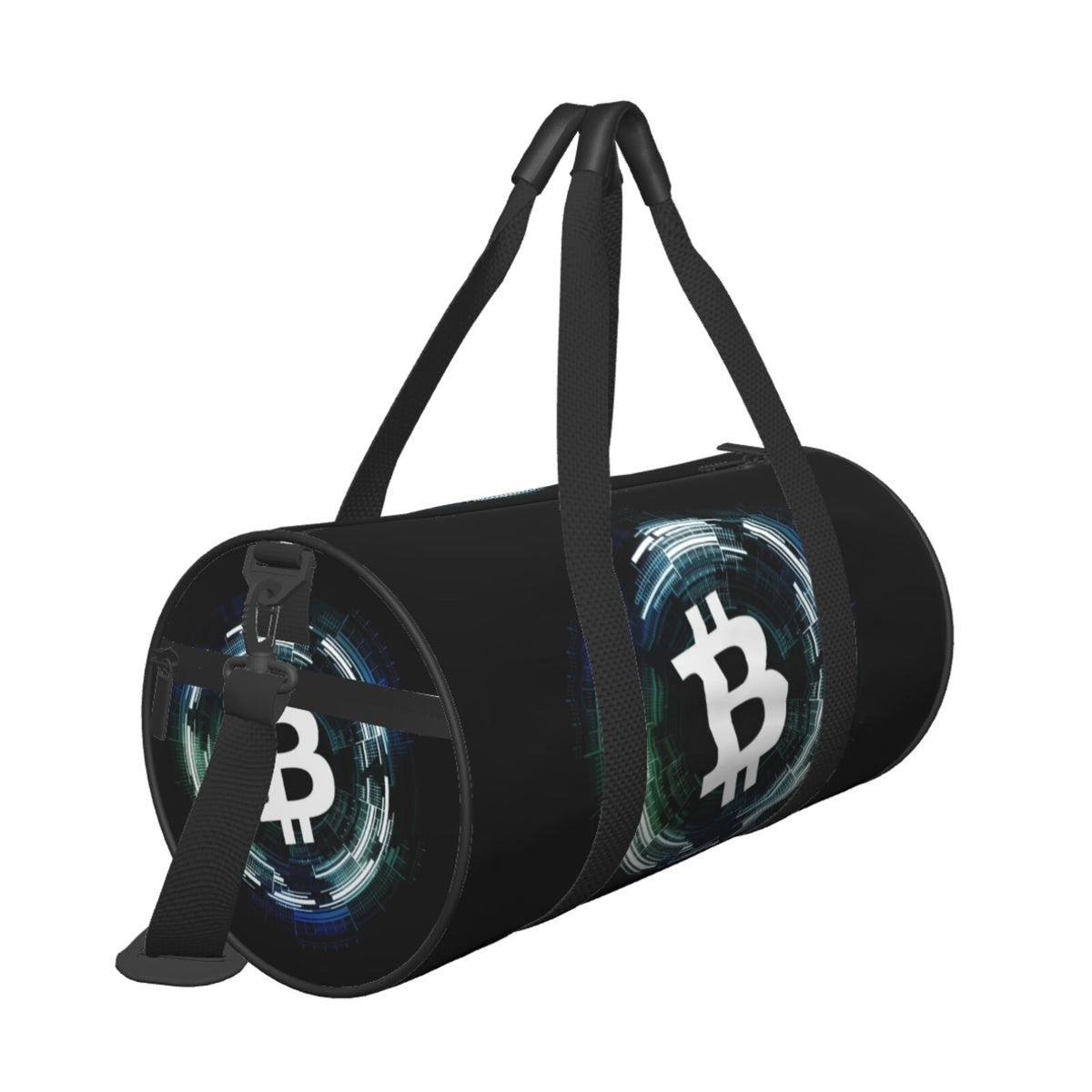 Cryptocurrency Blockchain Bitcoin Unisex Large Duffle Bag J7900