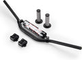 1 1/8" 28mm Handlebars 4 Pcs with Bar Pad, Universal Grips, Handlebar Brackets (Black) Pack of 2 L558913