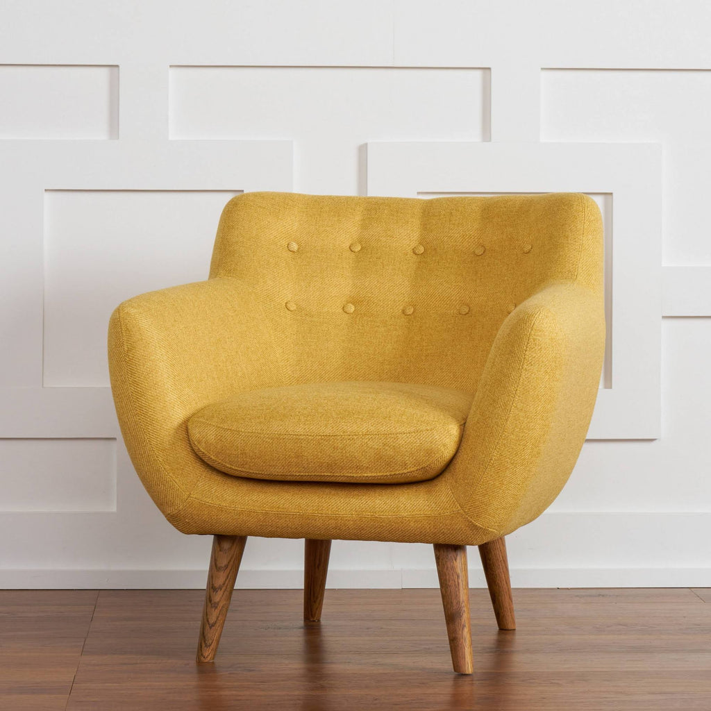 Tufted Arm Chair Sunset F15089