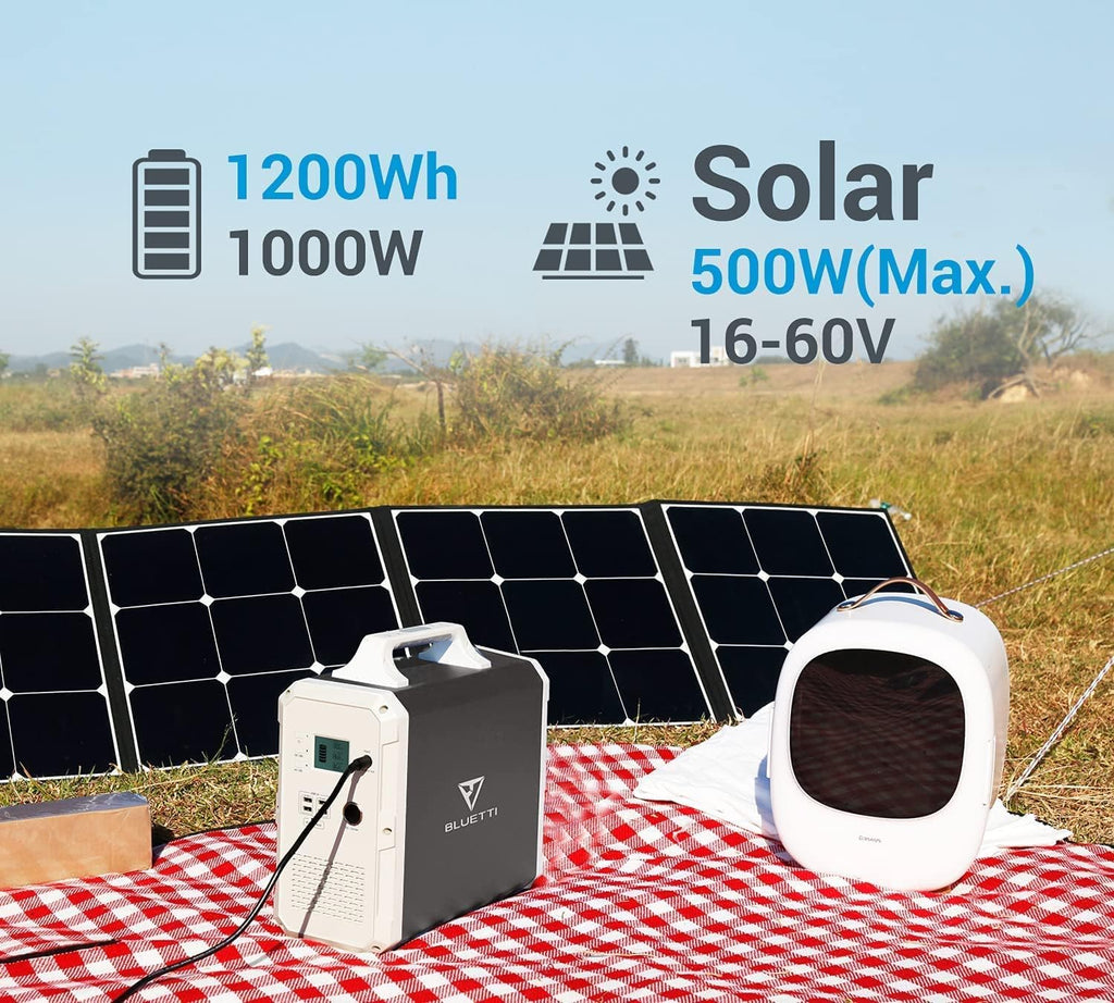 1200Wh 1000W Portable Power Station Lithium Battery H211