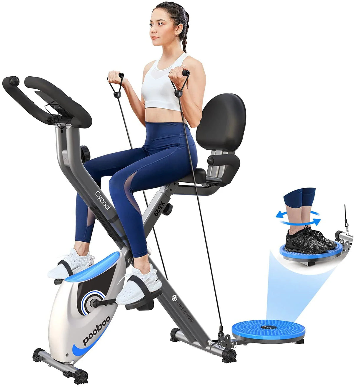 Foldable Magnetic Exercise Bike U30591