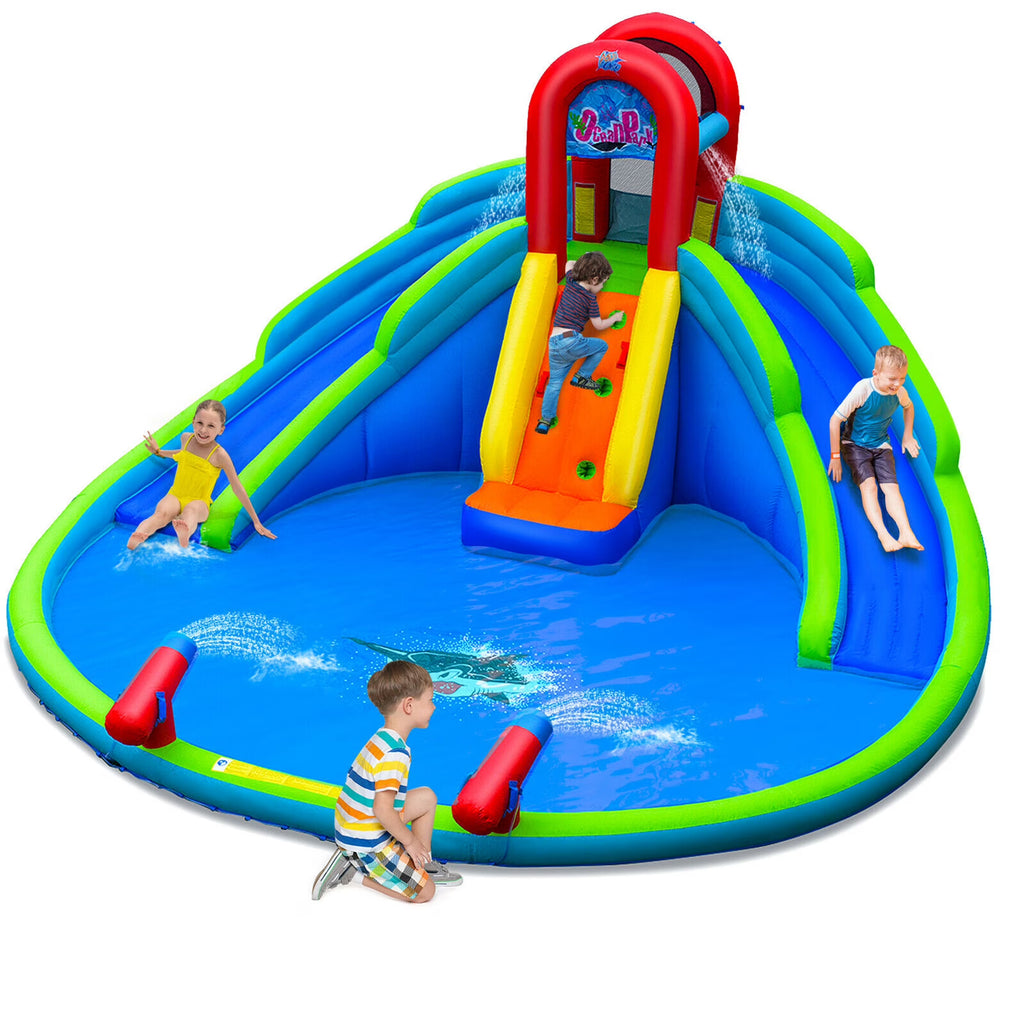 Inflatable Waterslide Bounce House with Handrail U568649