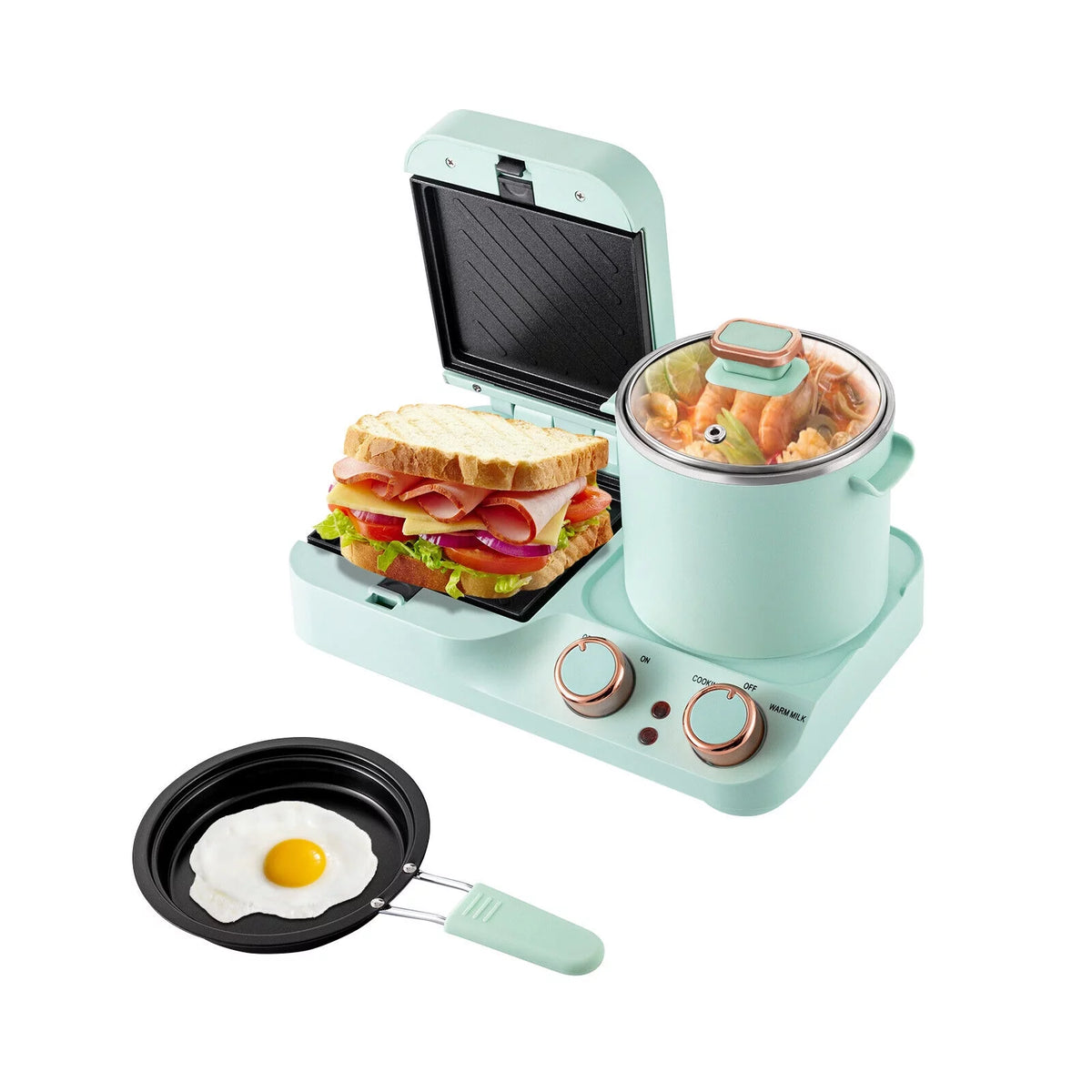 3 in 1 Multifunctional Electric Sandwich Maker S188364