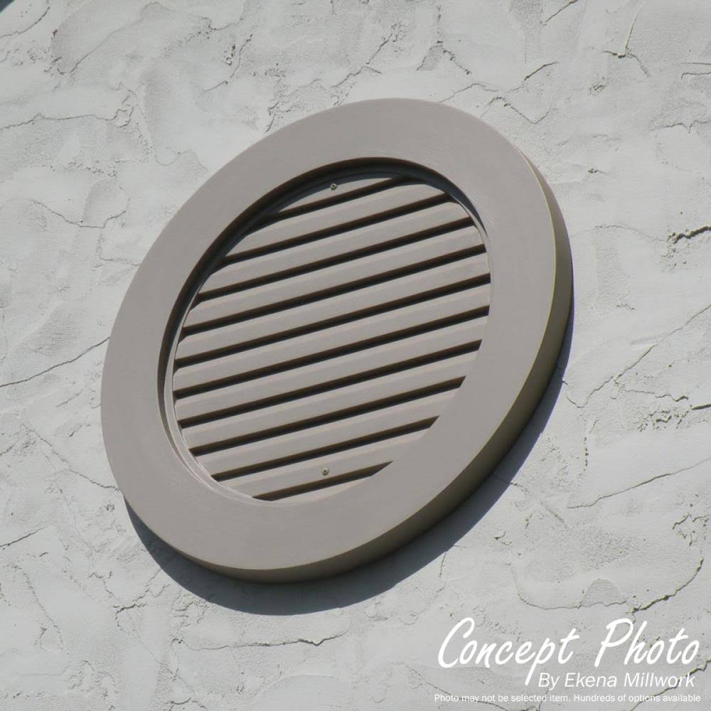 24x22H x 12x22W Vertical Gable Vent Louver R31315