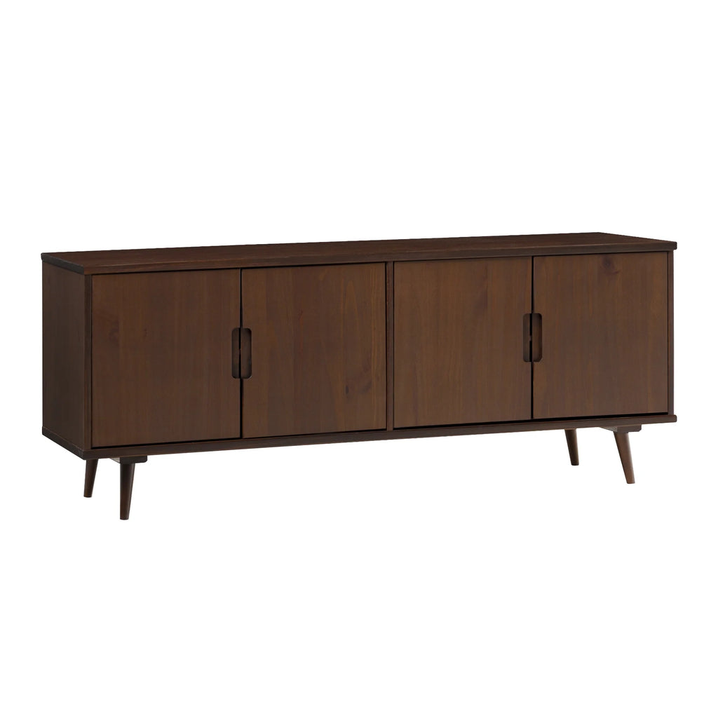 4-Door Walnut TV Stand D690864