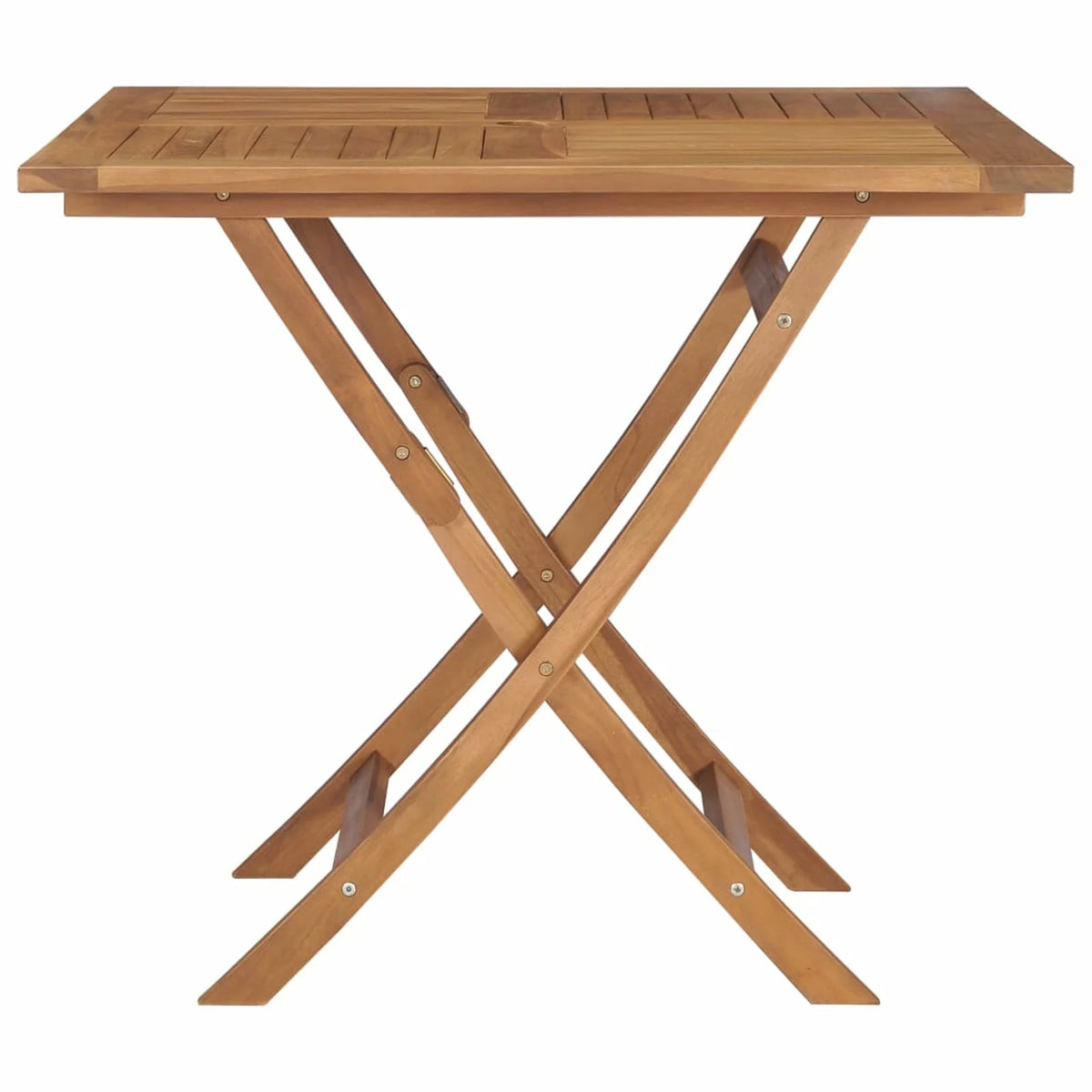 Folding Patio Table Solid Teak Wood V47513