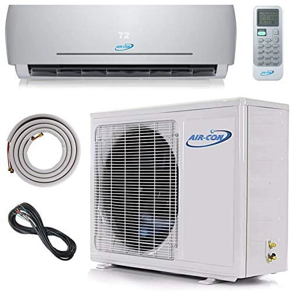 24000 BTU Ductless Mini Split AC/Heating System 2 Ton Inverter Heat Pump D6354