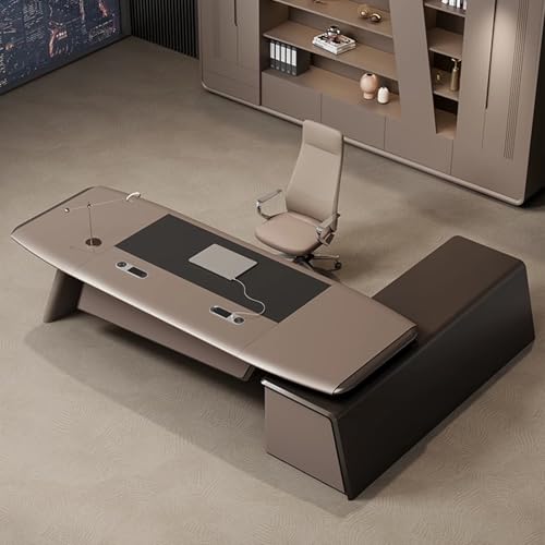 94.4" Executive Desk with Storage Cabinet and Drawer O842807