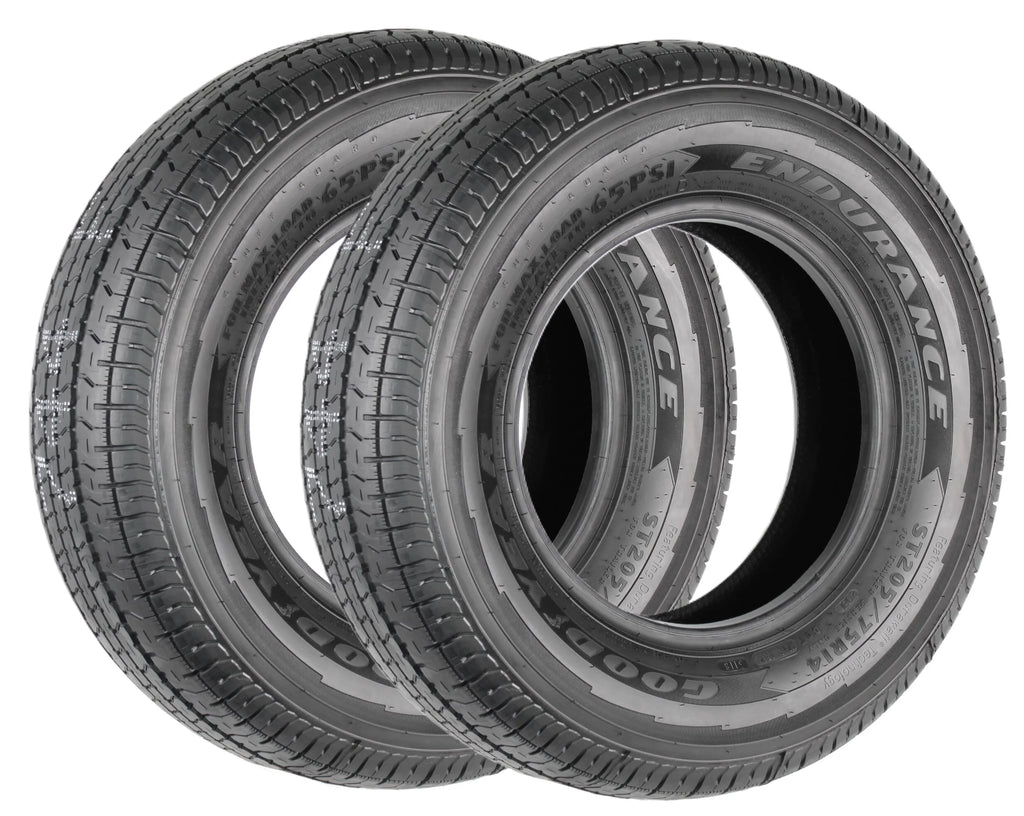 2-Pk Trailer Tire ST205/75R14 LRD U5460
