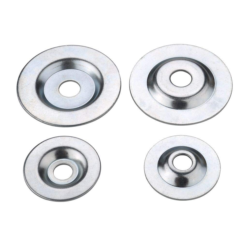 Bench Grinder Arbor Washer/Flange 2 Sets OD2-1/10'' x ID 1/2'' & OD3-1/10'' x ID 5/8'' G5640