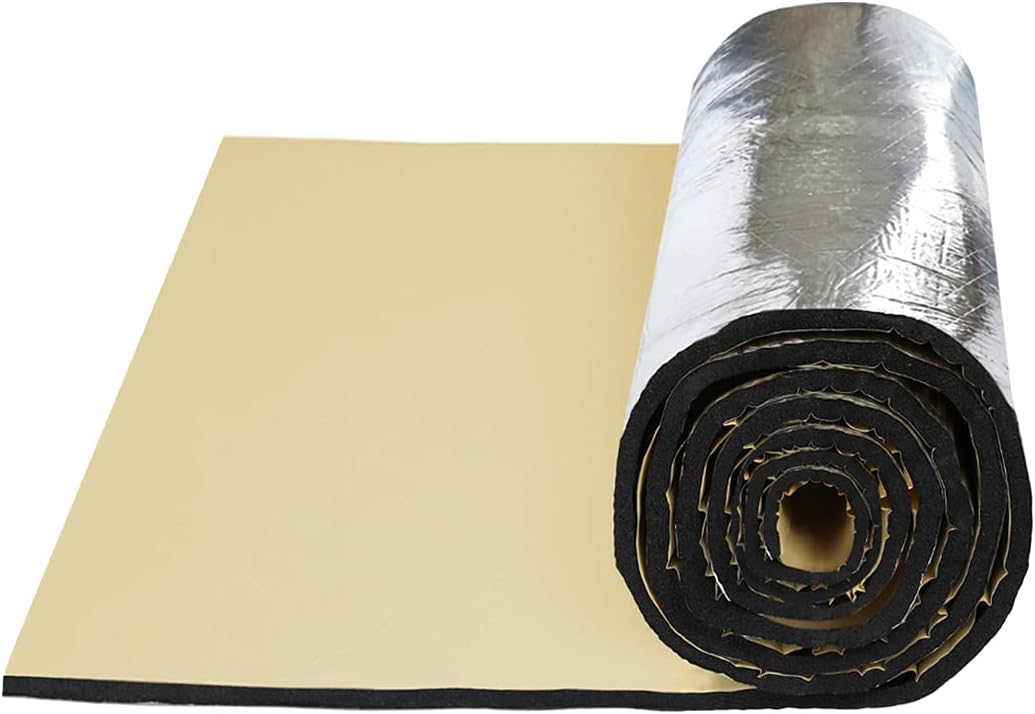 Car Noise Sound Deadener Insulation Mat Waterproof 60 x 40 Inches Q345851