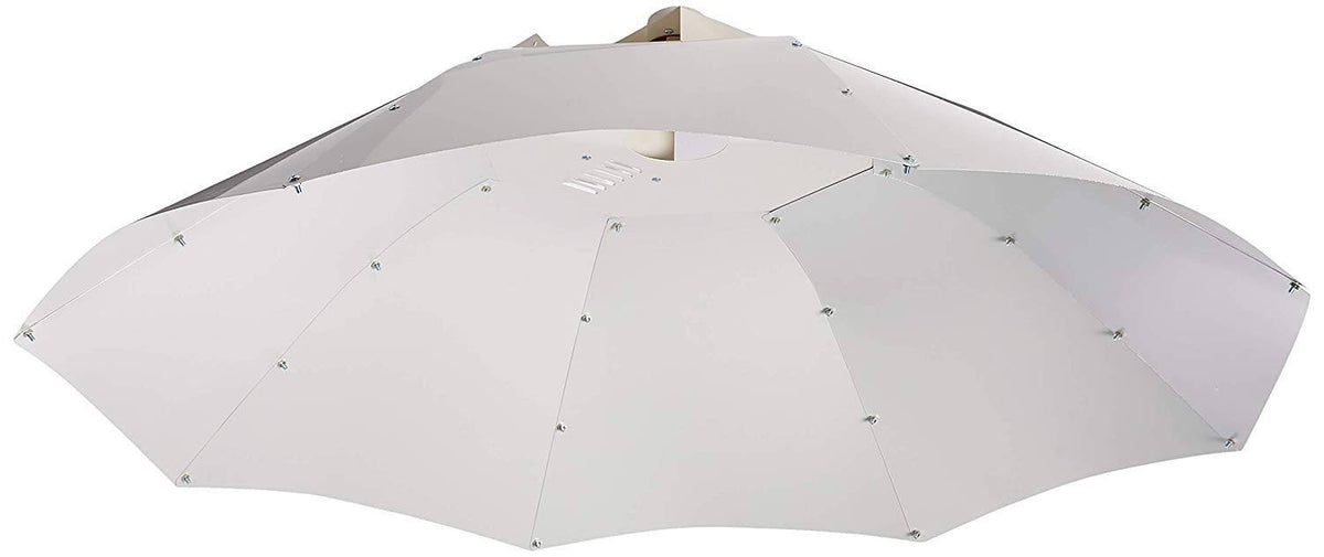 White Parabolic Umbrella Hood Grow Light Reflector X111