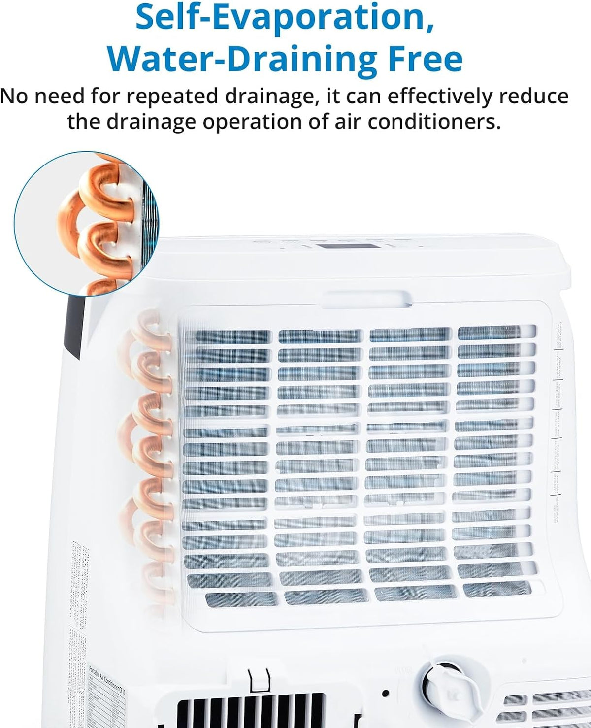 Portable 10000Btu Air Conditioner with Remote Control T7894