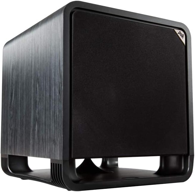Powered Subwoofer with 12” Woofer, 400W Amp, Washed Black Walnut Q79253