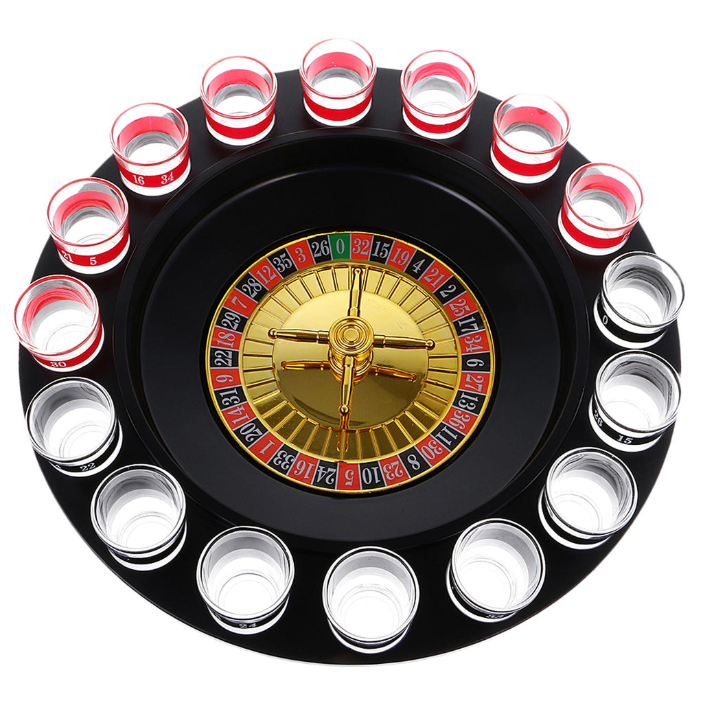 Drinking Roulette Set Glass for Party Game L77059